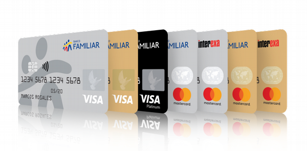 tarjetas banco familiar